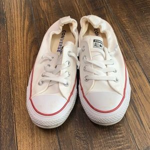 Women’s size 8 converse slip on
